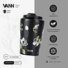 VANN Koffiebeker RVS White Flower 350 ML VANN Koffiebeker RVS White Flower 350 ML