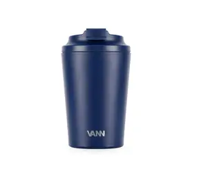 VANN Bottles Coffee cup stainless steel Dark Blue 350 ML VANN Bottles Coffee cup stainless steel Dark Blue 350 ML