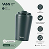VANN Coffee Cup Stainless Steel Dark Green 350 ML VANN Coffee Cup Stainless Steel Dark Green 350 ML