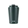VANN Kaffeetasse Edelstahl Dunkelgrün 350 ML VANN Kaffeetasse Edelstahl Dunkelgrün 350 ML