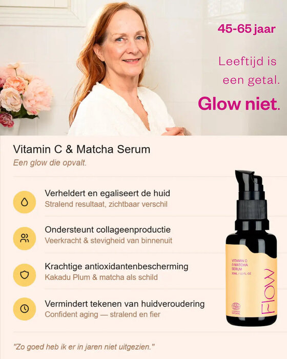 Flow Cosmetics Vitamin C & Matcha Serum
