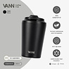 VANN Coffee Cup Stainless Steel Black 350 ML VANN Coffee Cup Stainless Steel Black 350 ML