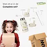VANN 3-Walled Stainless Steel Kids Drinking Bottle Animals 400 ML