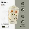 VANN Koffiebeker RVS Sunflower 350 ML