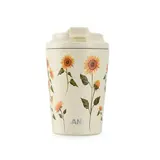 VANN Bottles Kaffeetasse Edelstahl Sonnenblumen 350 ML VANN Bottles Kaffeetasse Edelstahl Sonnenblumen 350 ML