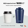 VANN Coffee Cup Stainless Steel Dark Blue 350 ML VANN Coffee Cup Stainless Steel Dark Blue 350 ML