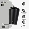 VANN Kaffeetasse Edelstahl Schwarz 350 ML VANN Kaffeetasse Edelstahl Schwarz 350 ML