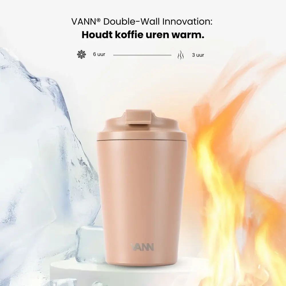 VANN Coffee cup stainless steel Machiatto 350 ML VANN Coffee cup stainless steel Machiatto 350 ML