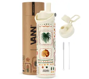 VANN Bottles Ultimate Stainless Steel Drinking Bottle Pineapple 650 ML VANN Bottles Ultimate Stainless Steel Drinking Bottle Pineapple 650 ML