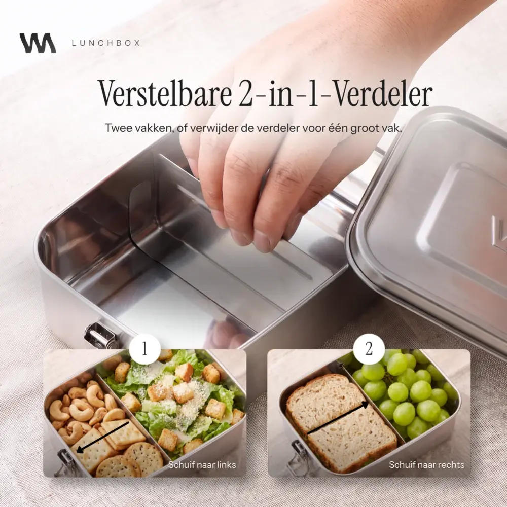 VANN Stainless Steel Lunchbox