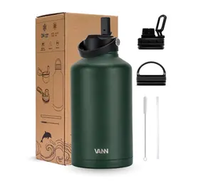 VANN Bottles Ultimate RVS Drinkfles Dark Forest 2 Liter VANN Bottles Ultimate RVS Drinkfles Dark Forest 2 Liter