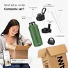 VANN 3-Walled Ultimate Stainless Steel Drinking Bottle Highland Green 1 Liter VANN 3-Walled Ultimate Stainless Steel Drinking Bottle Highland Green 1 Liter