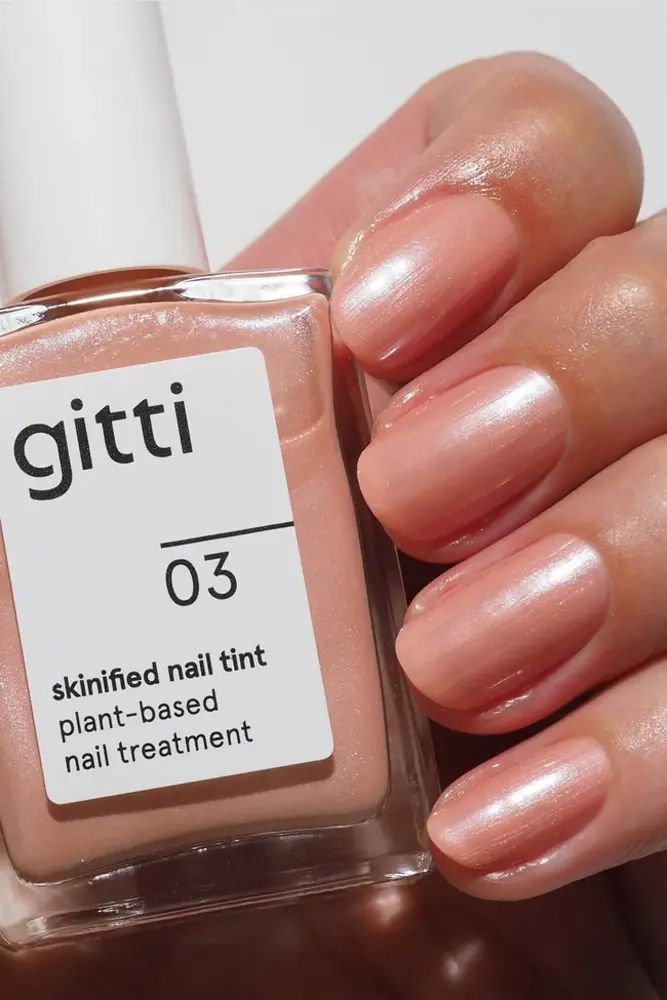 Gitti Skinified Nail Tint 03 Apricot Glow Gitti Skinified Nail Tint 03 Apricot Glow