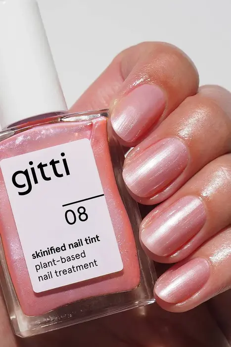 Gitti Skinified Nail Tint 08 Shimmery Rose Gitti Skinified Nail Tint 08 Shimmery Rose