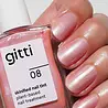 Gitti Skinified Nail Tint 08 Shimmery Rose Gitti Skinified Nail Tint 08 Shimmery Rose