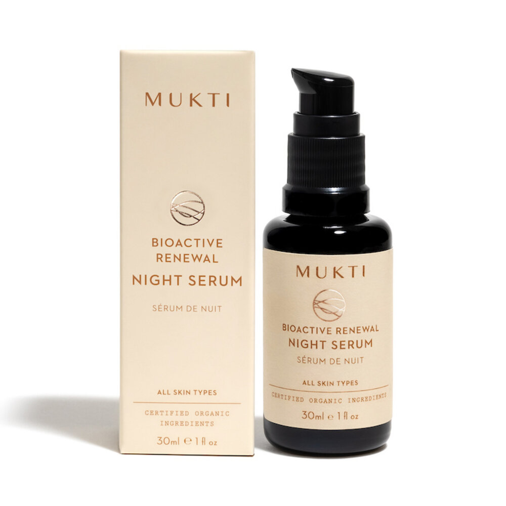 Mukti Organics Bioaktives Erneuerungs-Nachtserum Mukti Organics Bioaktives Erneuerungs-Nachtserum