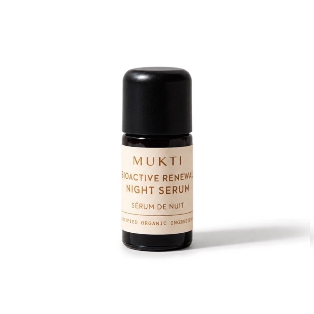 Mukti Organics Free* Gift Bioactive Renewal Night Serum MINI