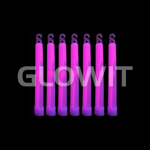 Glowit 25 glowsticks - 150mm x 15mm - Pink