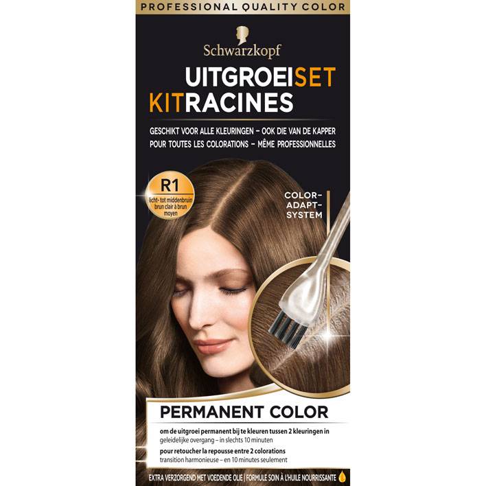 Schwarzkopf Growth Set R1 Light to medium brown hair