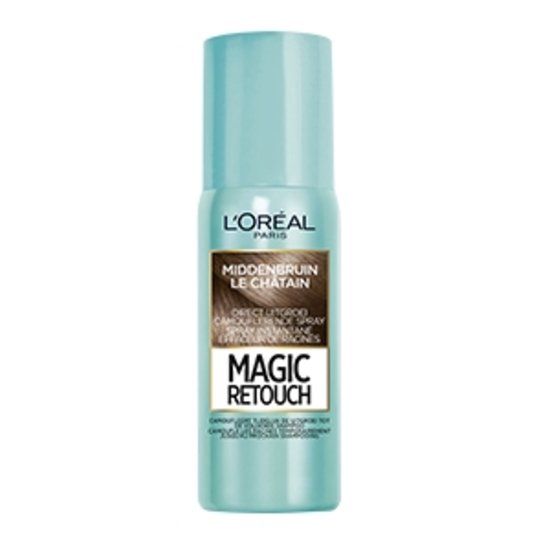 L'Oréal Paris Magic Retouch 3 - Cheveux châtains moyens - Spray camouflage croissance 75ml