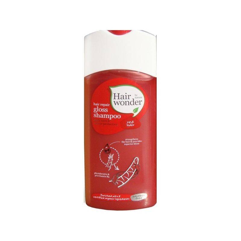 De plus Henna Hair Wonder Gloss Red - 200ml - Shampooing