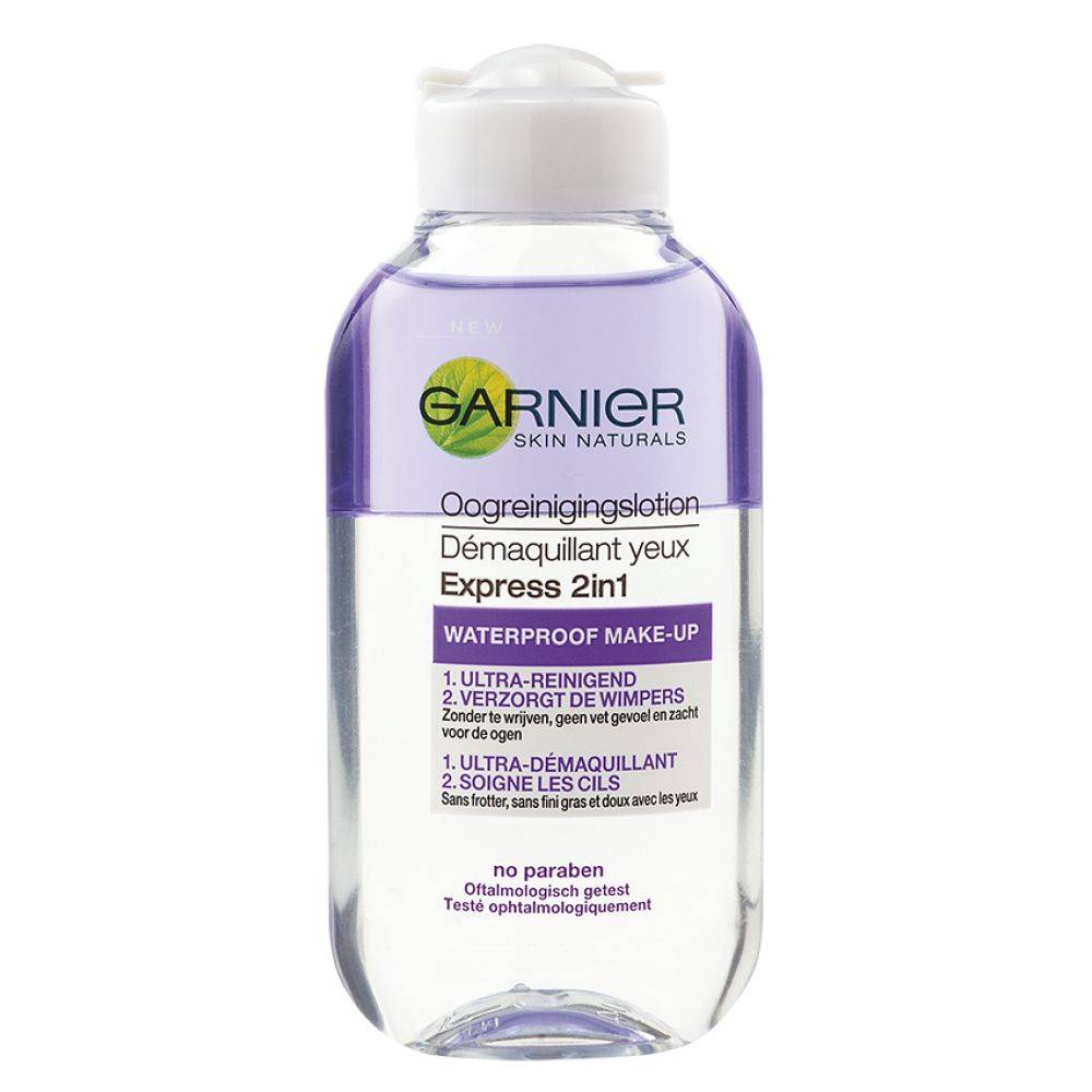 Garnier Skin Naturals Essentials-Oogreinigingslotion Express 2 in 1 125 ml