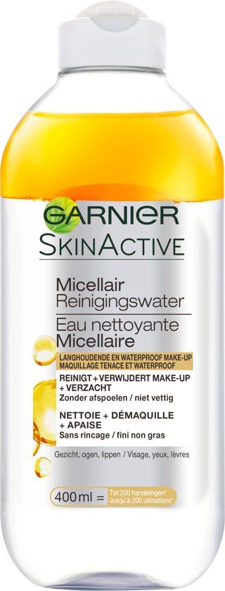 Skin Active Micellar Water in Oil - 400ml - Cleansing water