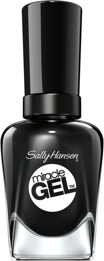 Sally Hansen Miracle Gel Nail Polish - 460 Blacky O