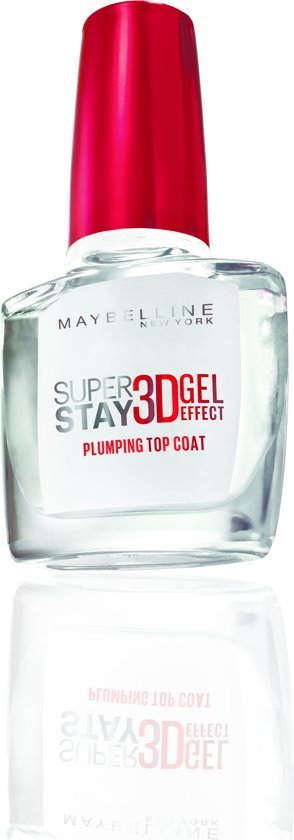 Maybelline Superstay 7 Days 3D Gel topcoat - nail care