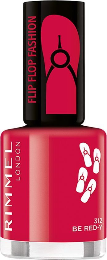 Rimmel London 60 SEKUNDEN FLIP FLOP SHADES Seien Sie Red-Y - Rot