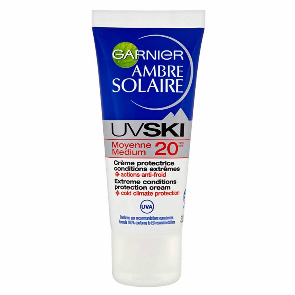 Garnier Ambre Solaire UV Ski Zonnebrand Créme voor het Gezicht Factor 30