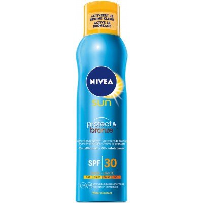 NIVEA SUN Protect & Bronze Protective Sun Spray - SPF 30 - 200 ml