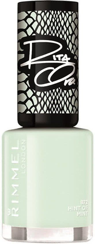 Rimmel London 60 Seconds Supershine by Rita Nail Polish - 872 Hint of Mint