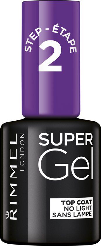 Rimmel London SuperGel Top Coat - 00 transparent