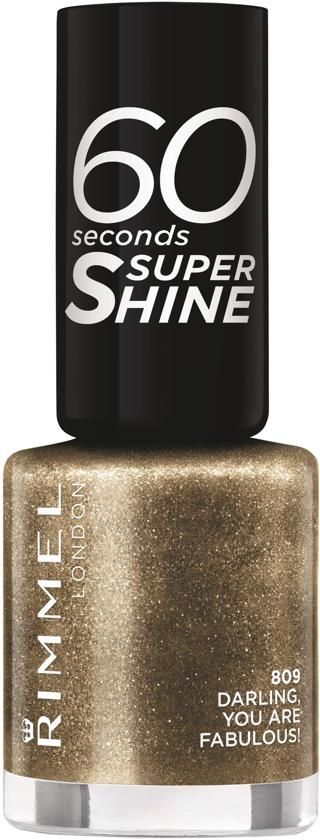 Rimmel London 60 seconds supershine Nail Polish - 809 Darling, You Are Fabulous!