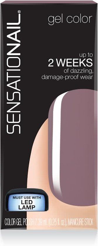 SensatioNail Gelpoliermittel - Mauving On Up - Taupe - Gel Nagellack