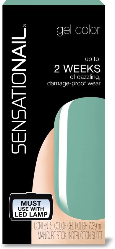 Sensationail Gel Polish Jade Treasure - Gel nail polish