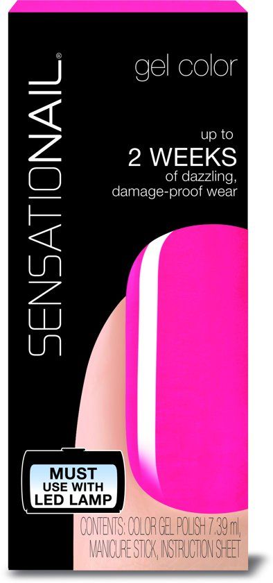 Sensationail Gel Polish - Pink Bouquet - Pink - Gel nail polish