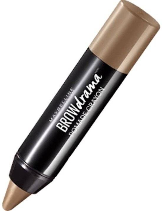Maybelline Brow Drama Pomade Crayon - 1 Dark Blond - Eyebrow pencil