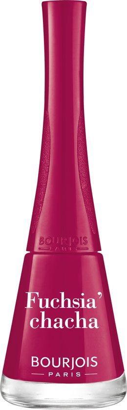 Bourjois 1 Second Relaunch Nail Polish - 11 Fuchsia'chacha - Red