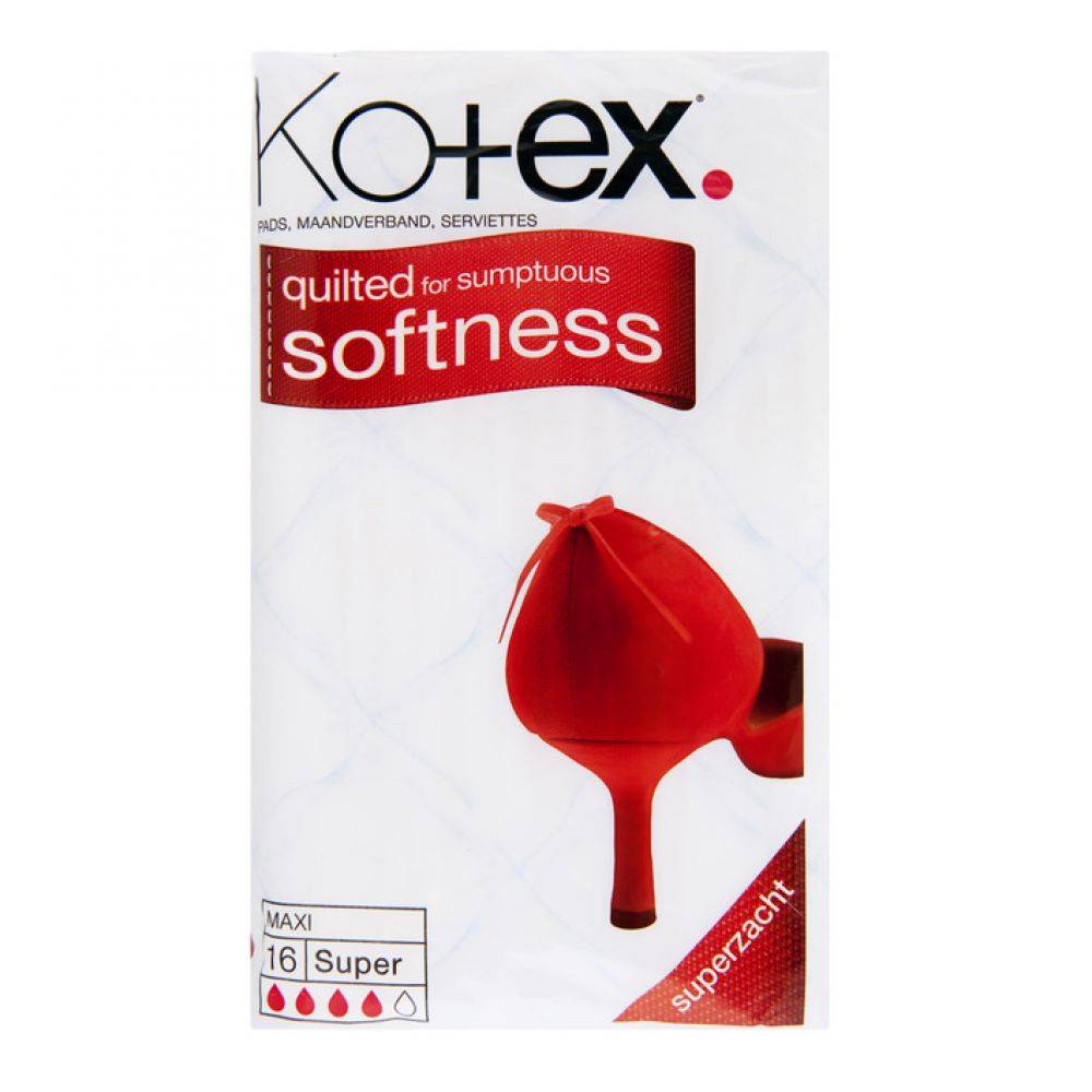 Kotex Maxi Super 16 pièces