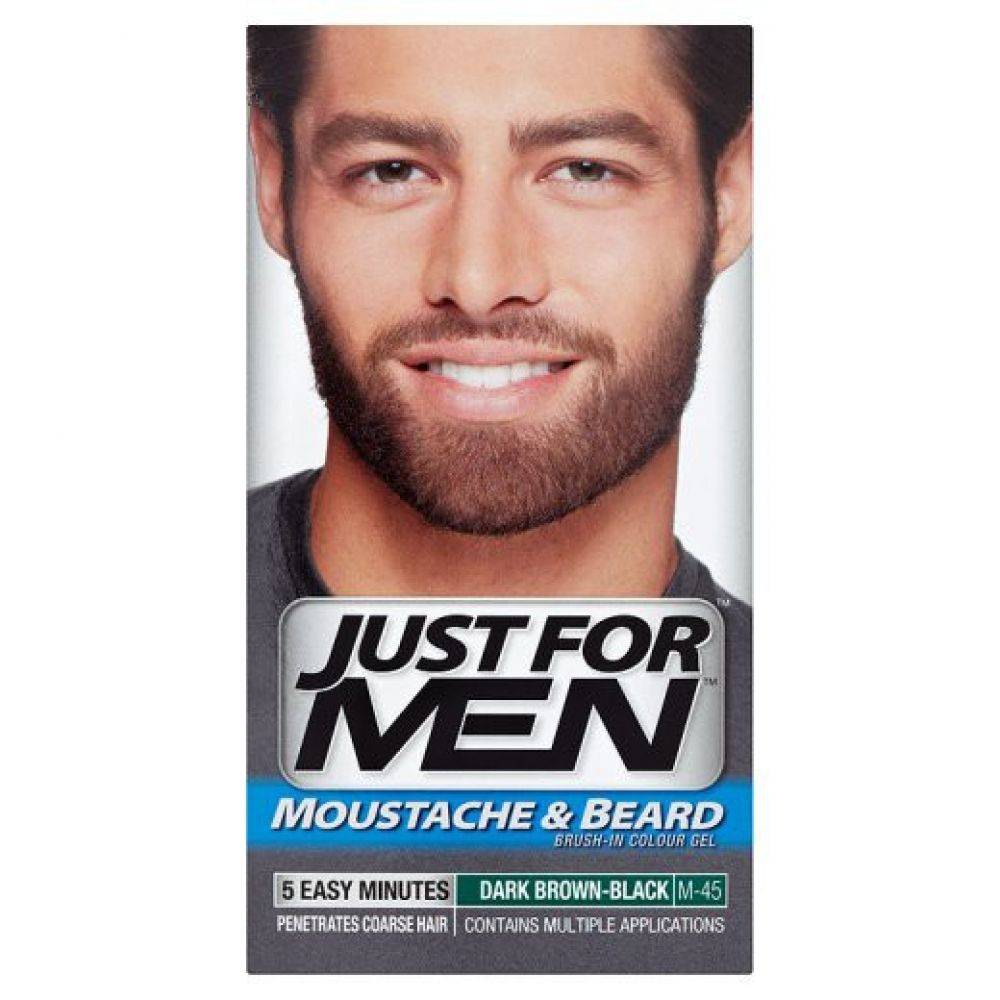 Just For Men Mustache And Beard Dark Brown Onlinevoordeelshop