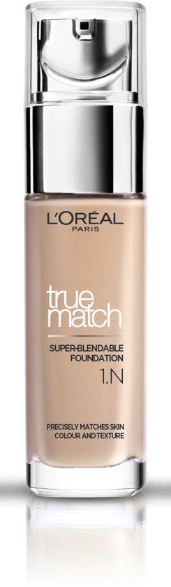 L'Oreal Paris True Match Foundation - 1N Ivory