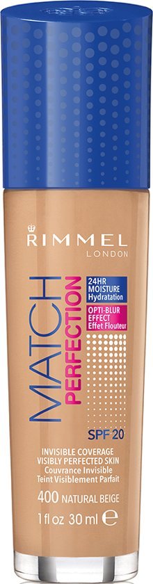 Rimmel London Match Perfection Foundation - 400 Natural Beige