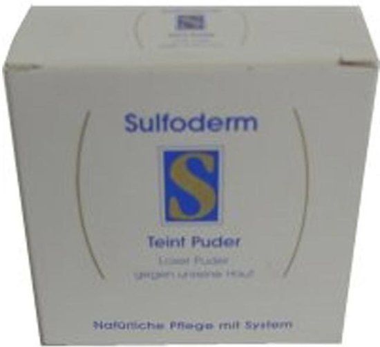 Sulfoderm - Face powder 20 gr. - Packaging damaged