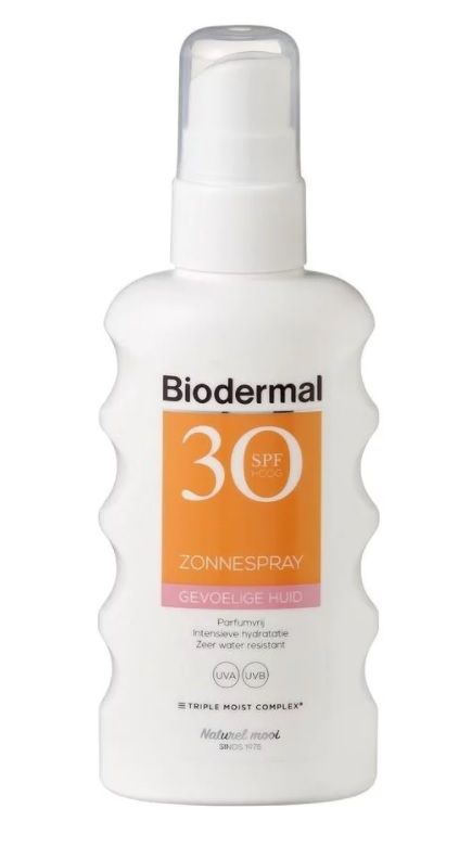 Biodermal Sun Skin sensible - Spray solaire - SPF 30 - 175ml