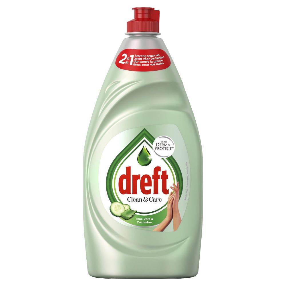 Dreft Clean & Care Geschirrspülmittel Aloe Vera & Gurke 650 ml