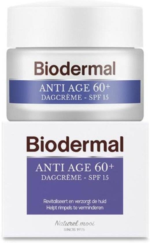 Anti Age 60+ - Day cream with SPF15 against skin aging - 50ml