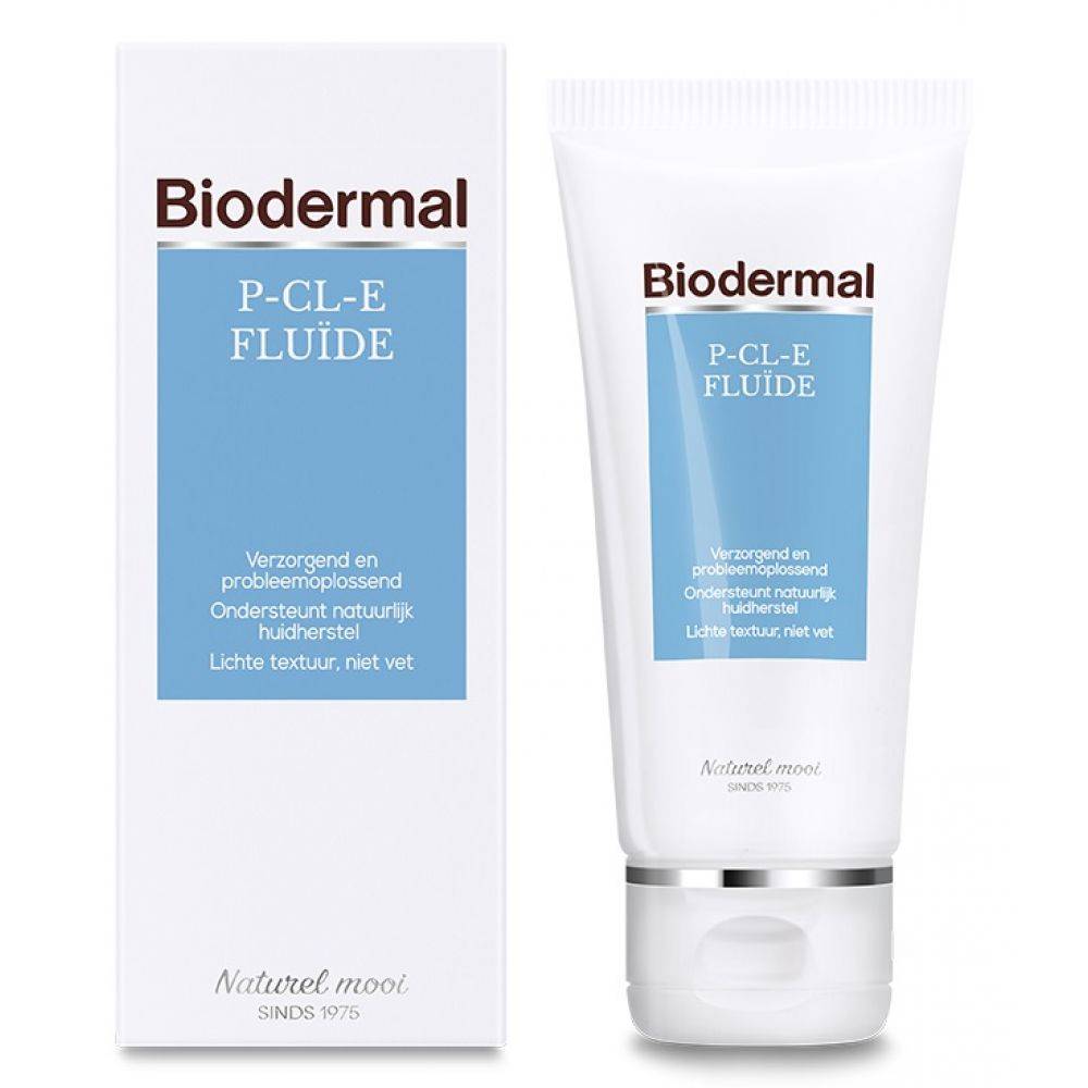 Fluide Biodermal P-CL-E - Crème de jour - et crème de nuit à la glycérine - tube 50ml