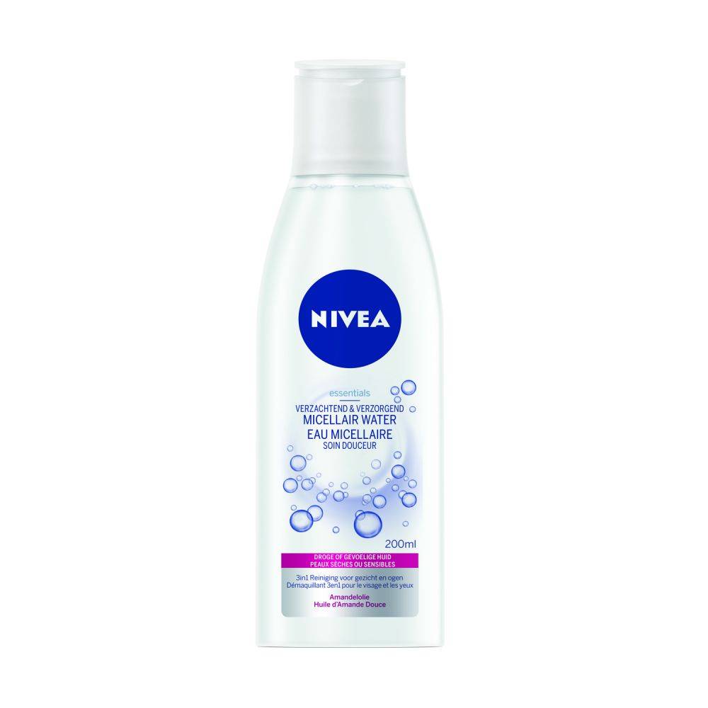 Nivea 3-en-1 Eau Micellaire Peaux Sèches et Sensibles 200 ml